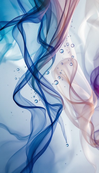 Free Flowing Blue Dreams Image - Silk, Water, Flow | Download at StockCake