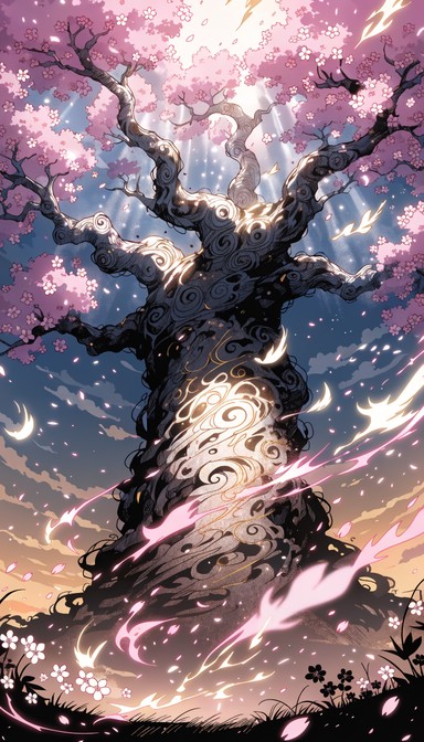 Free Magical Fruit Tree Image - Anime, Manga, Illustration | Download ...