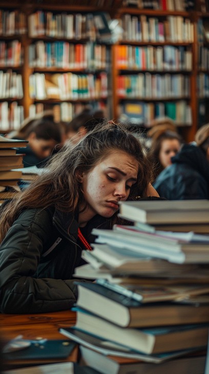 Free Studious Library Patron Image - Reading, Library, Student ...