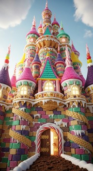 Free Candy Castle Kingdom Image - Castle, Candy, Fantasy | Download at ...