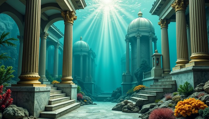 Free Submerged Baroque Palace Image | Download at StockCake