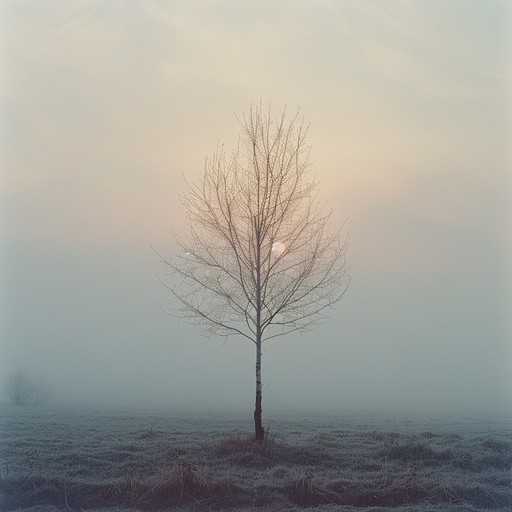 Free Misty Solitary Tree Image - Tree, Mist, Dawn | Download at StockCake