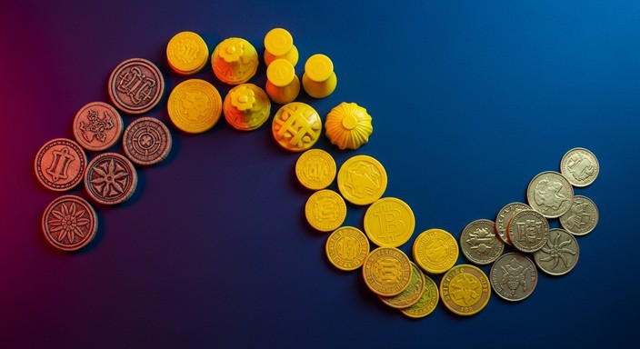Free Golden Tokens Arranged Image - Yellow, Golden, Tokens | Download ...