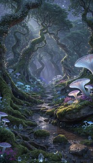 Free Enchanted Forest Path Image - Forest, Enchanted, Magical ...