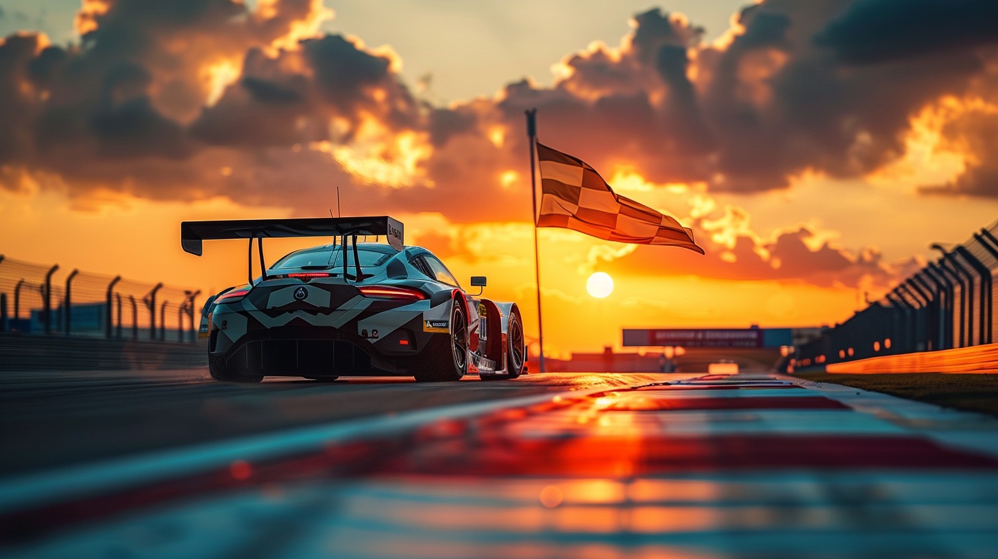 Sunset Image Racing Free Sunset Race Finale Image - Sunrise, Motorsport, Checkered Flag ...