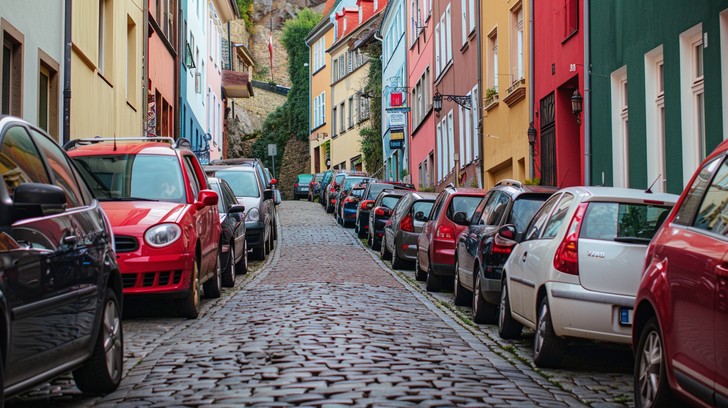 Normal Street Colors Free Colorful Street View Image - Colorful, Street, Cobblestone ...