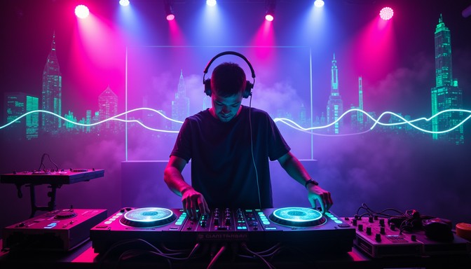 Free Nightclub DJ Setup Image - Nightclub, Dj, Turntables | Download at ...