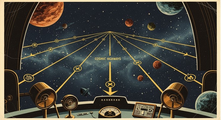 Free Cosmic Navigation Paths Photo - Cosmic, Vintage, Space | Download ...