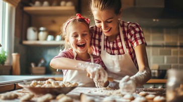 Free Joyful Baking Fun Image - Baking, Kitchen, Laughter | Download at ...