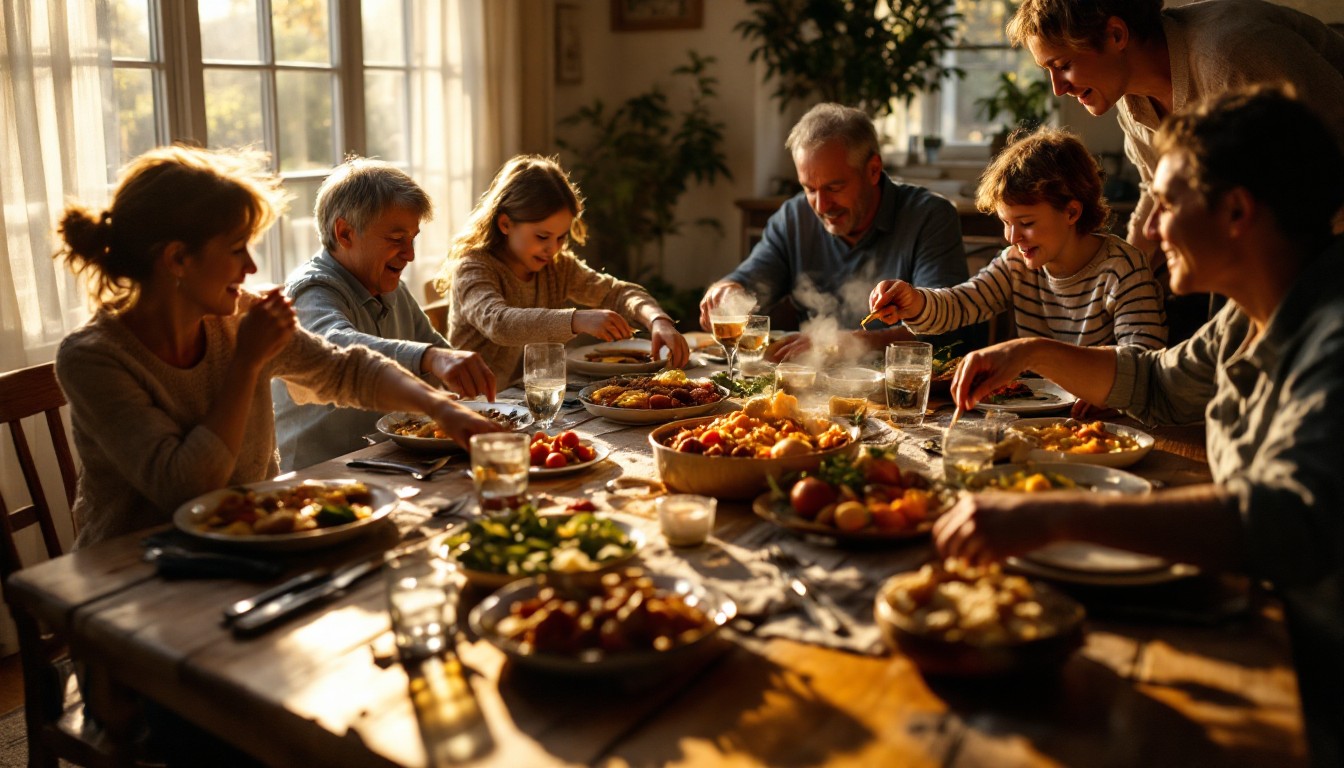 Free Golden Hour Feast Image - Family, Dinner, Gathering | Download at ...