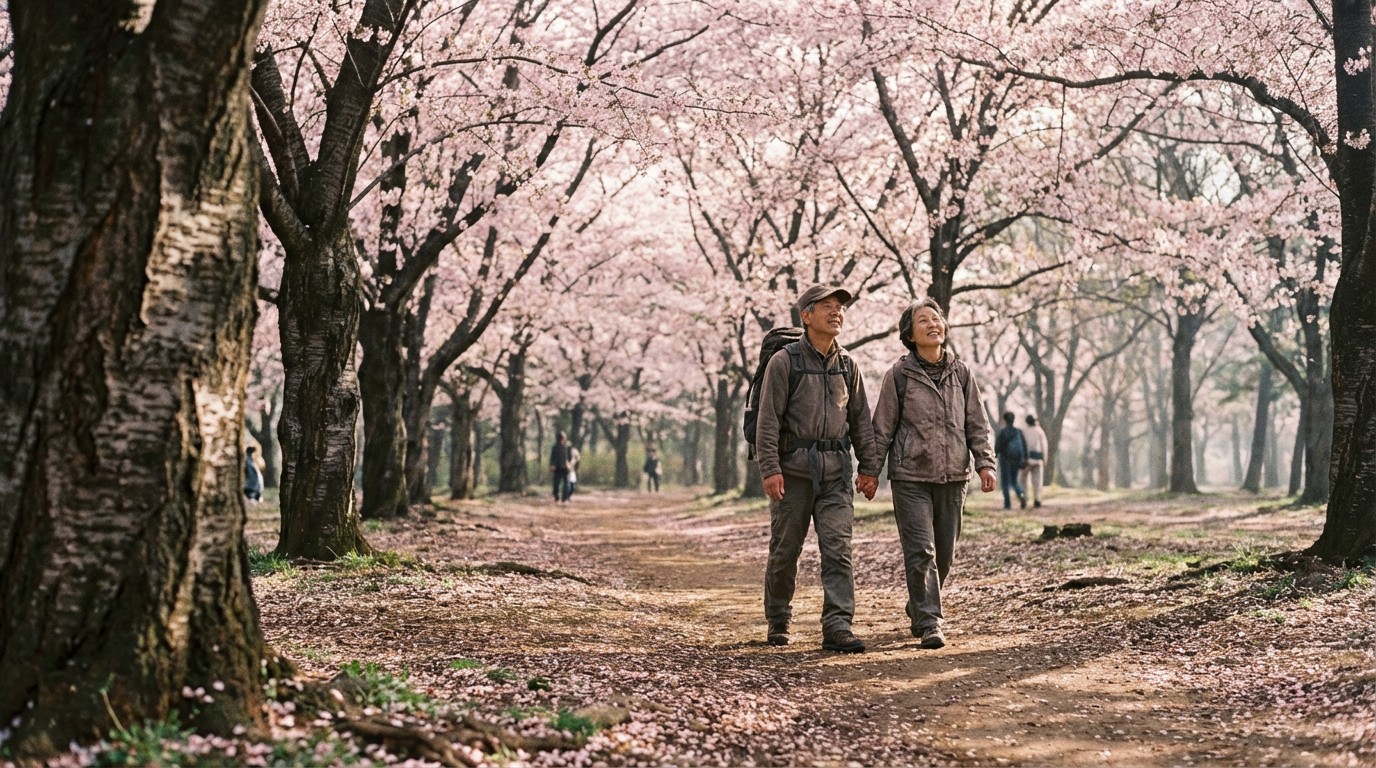 Free Spring Forest Walk Image - Cherry, Blossoms, Spring | Download at ...