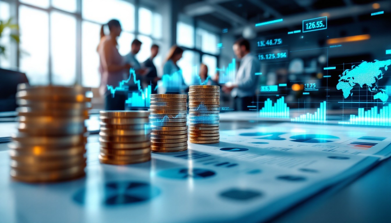 Free Finance Meets Technology Image - Fintech, Investment, Digital ...