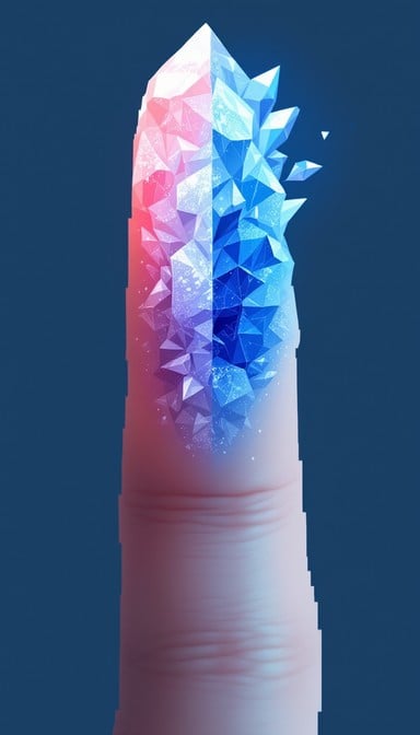Free Crystallizing Human Finger Image - Crystalline, Digital ...