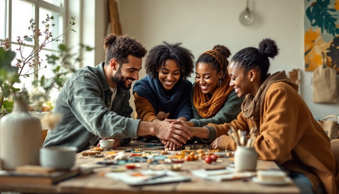 Free Friends Playing Together Image | Download at StockCake
