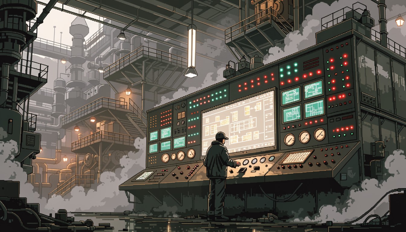 Free Industrial Pixel Control Image - Pixel, Industrial, Factory ...