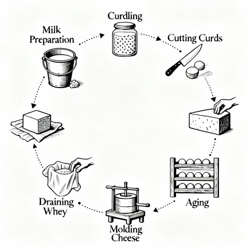 Free Cheese Production Process Image | Download at StockCake