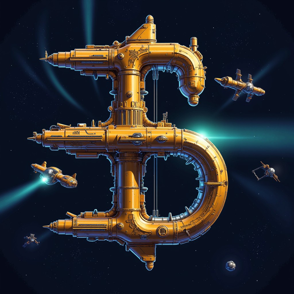Solar System Money Free Golden Cosmic Currency Photo - Space, Gold, Dollar | Download at ...