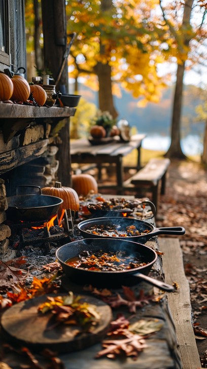 Free Autumn Outdoor Cooking Image - Autumn, Cooking, Campfire ...