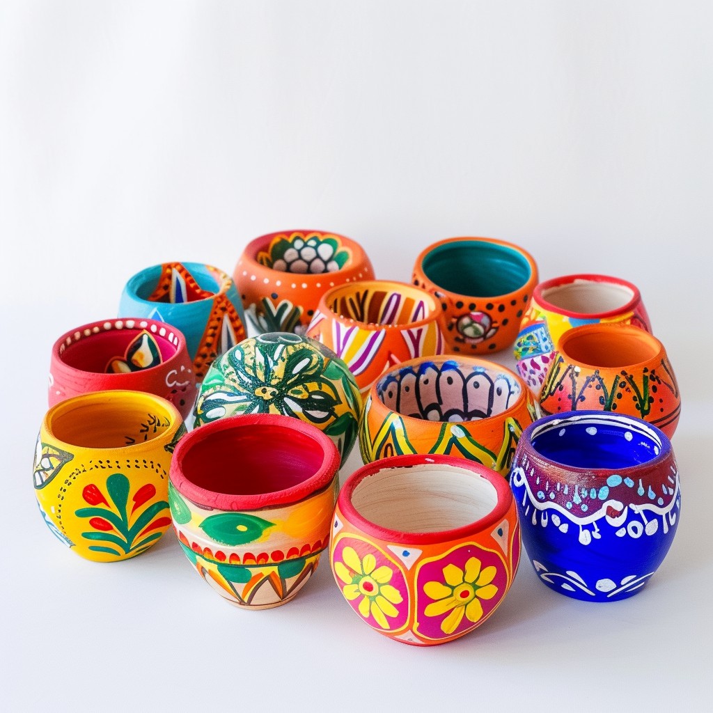 Free Colorful Ceramic Pots Image - Ceramic, Colorful, Pots | Download ...