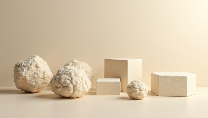 Free Texture meets geometry Image - Geometric, Minimal, Cream ...