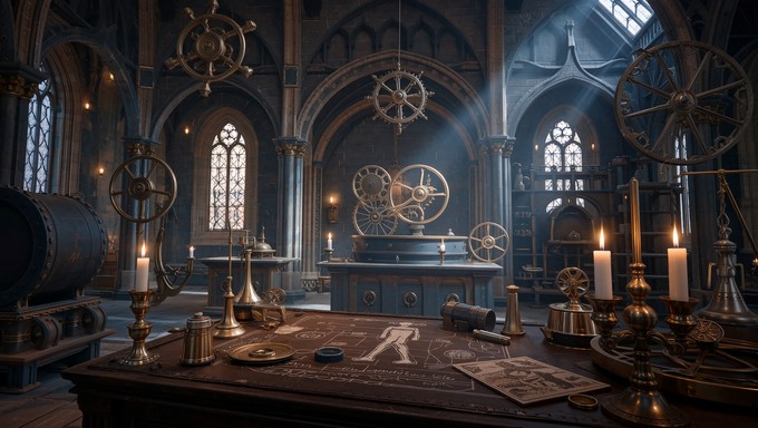 Gothic Engineer Free Gothic Mechanical Necromancy Image - Steampunk, Gothic, Laboratory ...