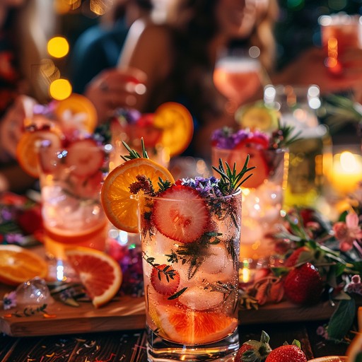 Free Festive Cocktail Party Image - Celebration, Garnishes, Vibrant ...