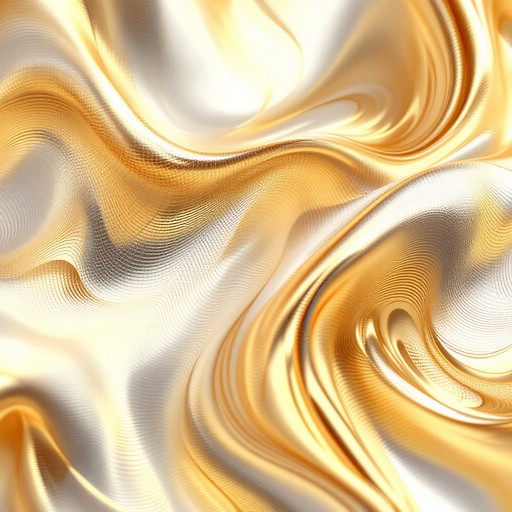 Download Flowing Golden Waves Image - Abstract, Metallic, Waves | StockCake