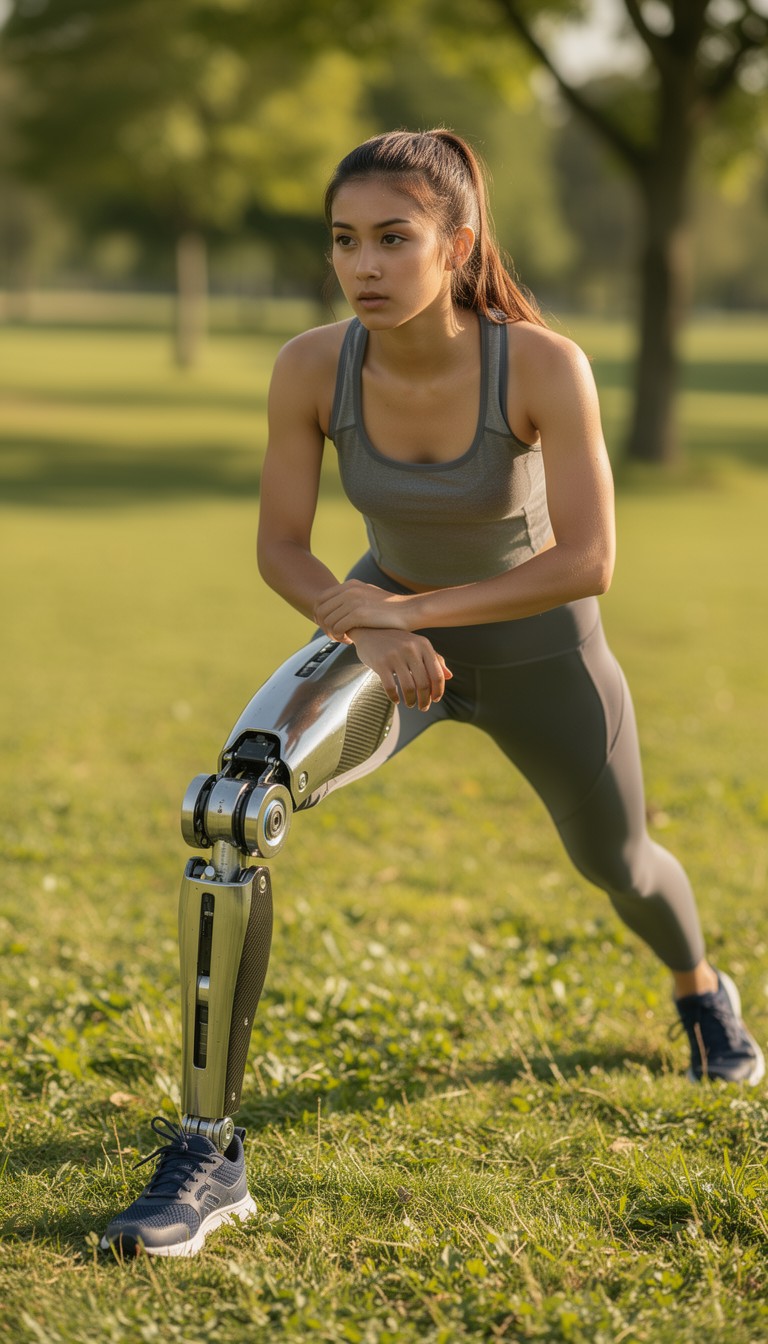 Free Bionic Fitness Outdoors Image - Prosthetic, Bionic, Woman ...