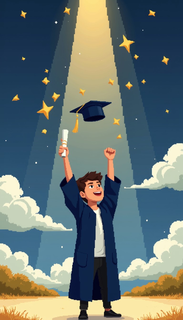 Free Graduation Stars Rising Photo - Graduate, Celebration, Achievement ...
