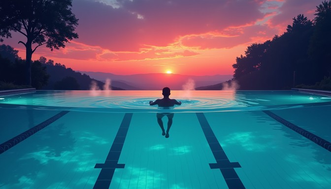 Free Sunset infinity pool Image - Sunset, Infinity, Pool | Download at ...