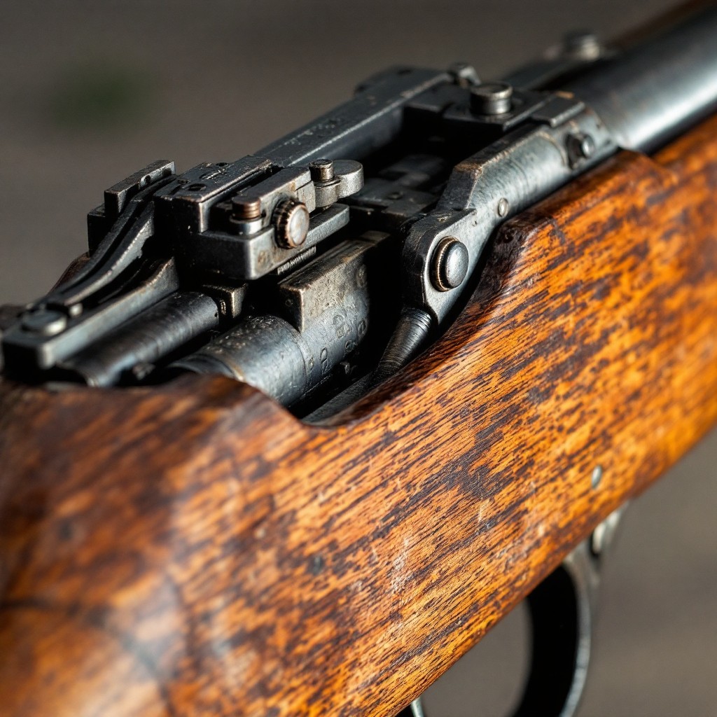 Retro Rifle Manny Download Vintage Rifle Detail Image - Vintage, Rifle, Mechanical ...