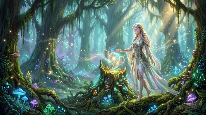 Free Enchanted Forest Elf Image - Elf, Fantasy, Anime | Download at ...