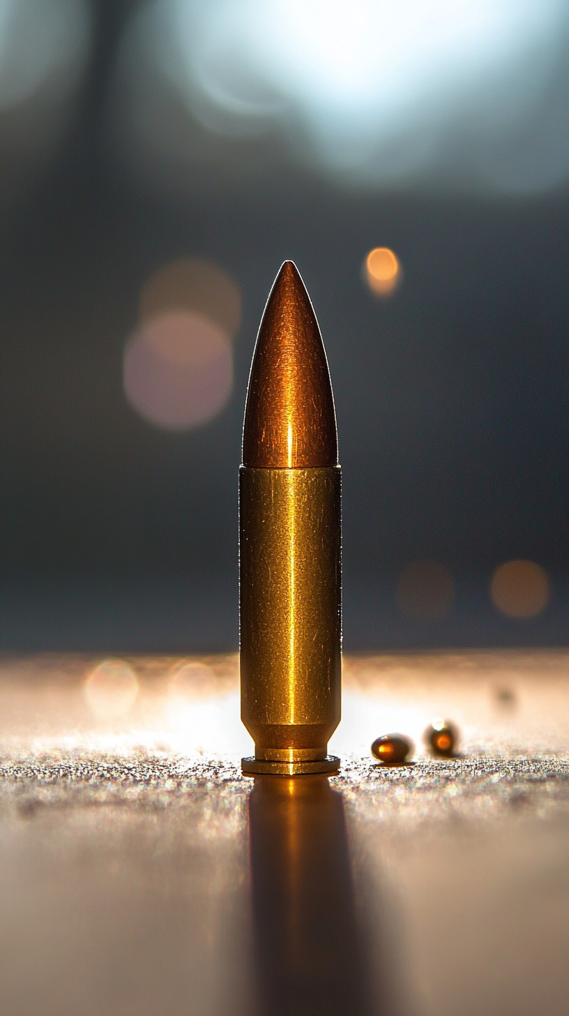 Free Gleaming bullet upright Image - Bullet, Golden, Upright | Download ...