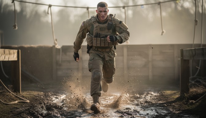 Free Soldier Conquers Obstacles Image - Soldier, Military, Training ...