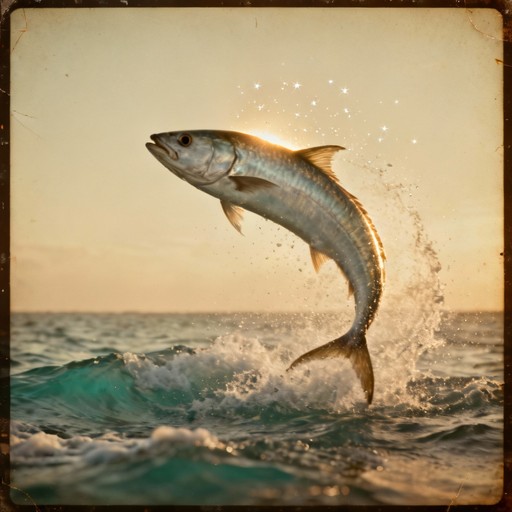 Fish 90s Picture Free Vintage Fish Jump Image - Tarpon, Fish, Vintage | Download at ...