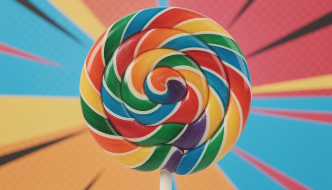 Free Rainbow Lollipop Swirl Image - Lollipop, Candy, Rainbow | Download ...