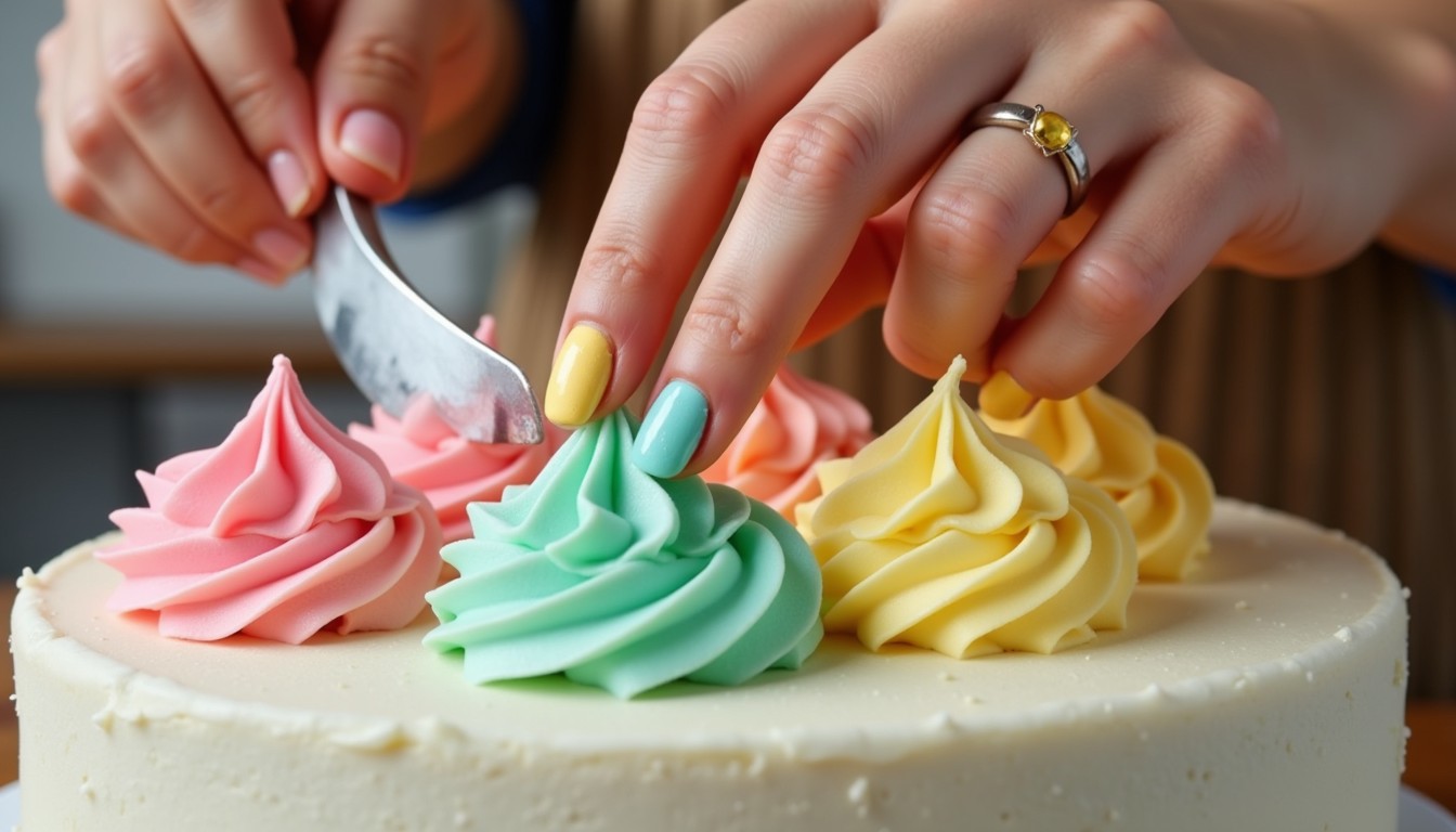 Free Colorful frosting art Image - Baking, Frosting, Pastel | Download ...