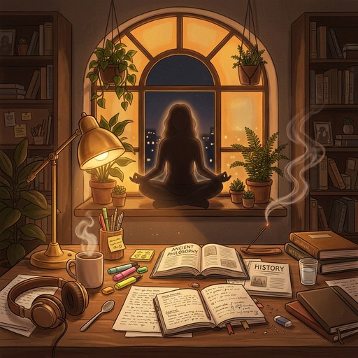 Free Peaceful Study Sanctuary Image - Study, Meditation, Lofi ...