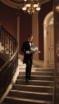 Free Elegant Butler Service Image - Butler, Vintage, Artdeco | Download ...