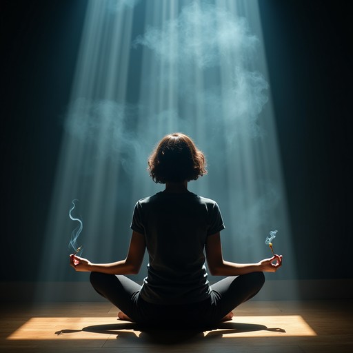Meditator Radiating Light Free Serene Meditation Light Image - Meditation, Tranquility ...