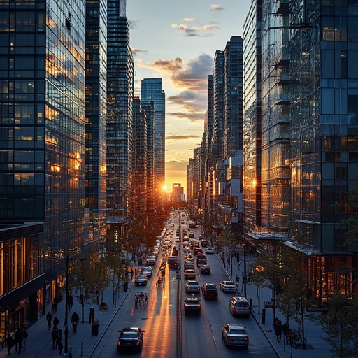 Free Sunset city traffic Image - Sunset, Urban, Traffic | Download at ...