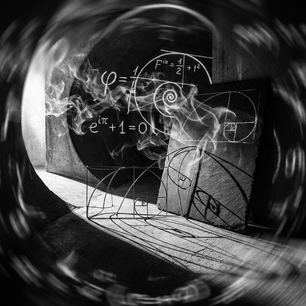 Math And Light Free Mathematical Light Spirals Image - Mathematics, Geometry, Spirals ...