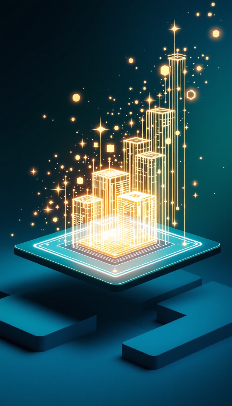 Free Glowing Digital Knowledge Image - Holographic, Digital, Interface ...