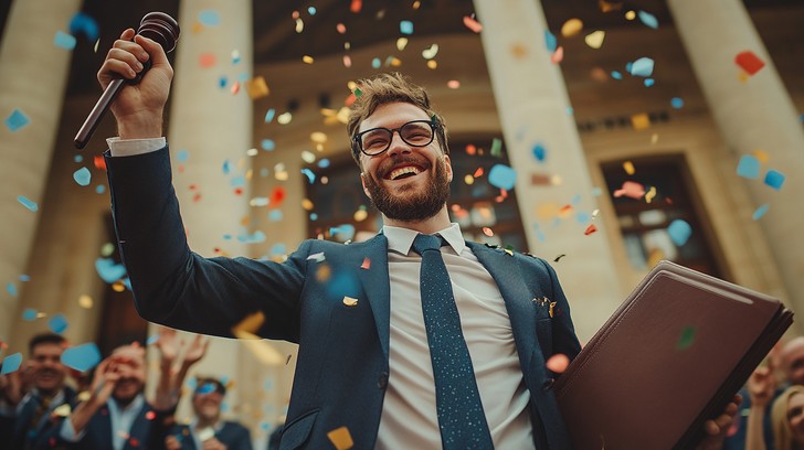 Free Joyful Victory Celebration Image - Celebration, Joy, Confetti ...