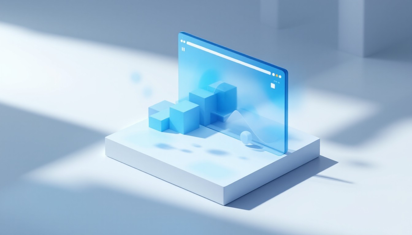 Free Floating Browser Interface Image - Interface, Minimalist, 3d ...