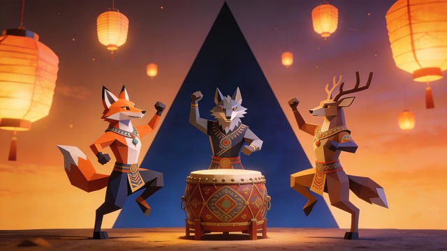 Free Beastfolk Festival Celebration Image - Anthropomorphic, Fox, Wolf ...