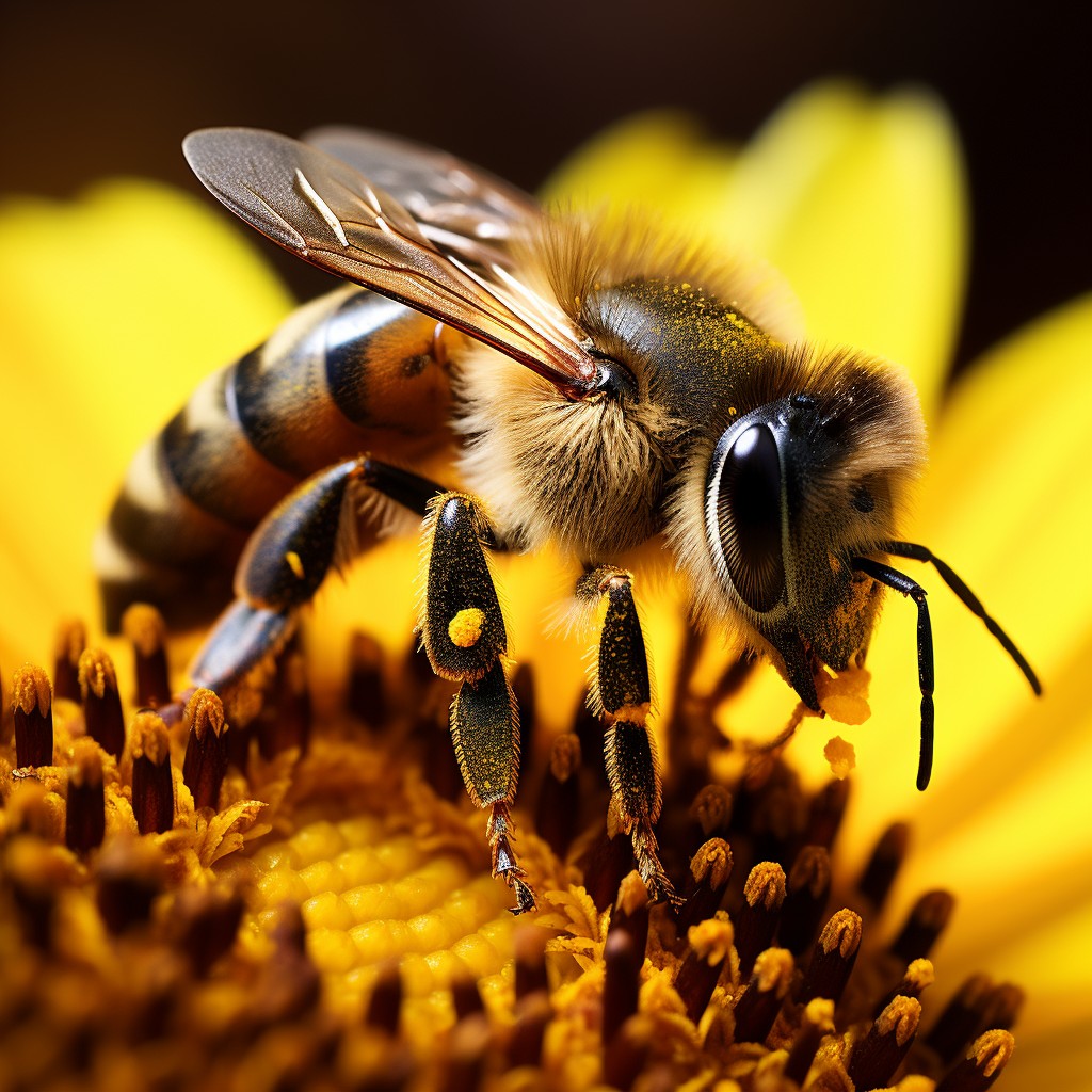 Free Bee Pollinating Flower Image - Bee, Flower, Pollination | Download ...