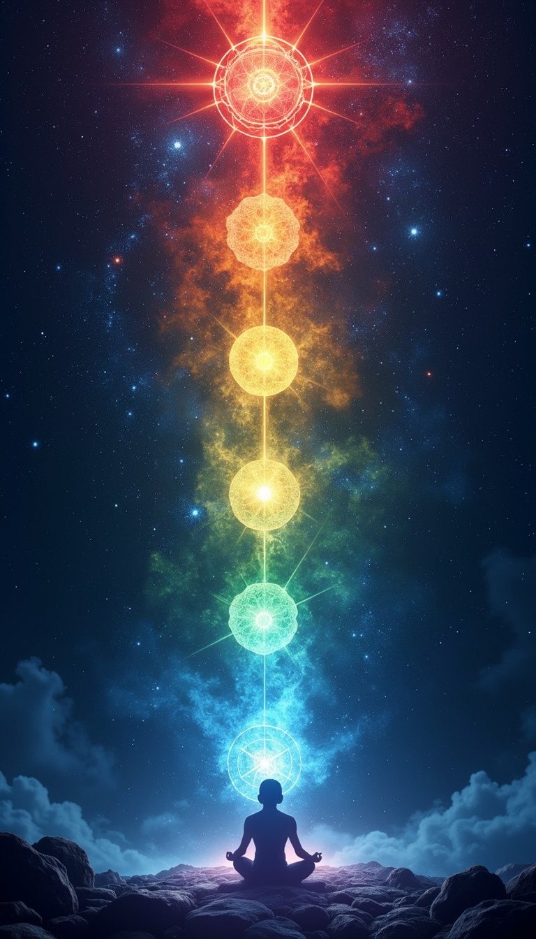Free Cosmic Chakra Alignment Image - Chakra, Meditation, Cosmic ...