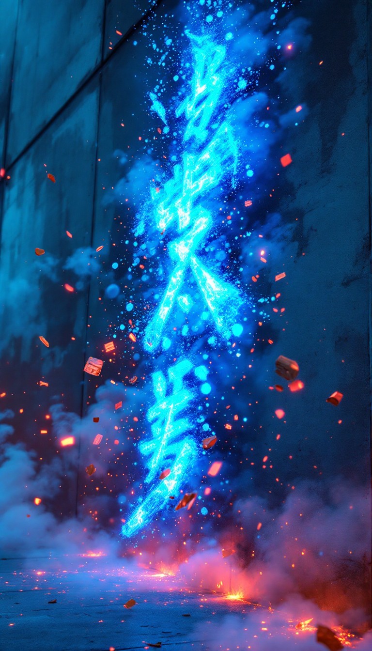 Free Neon Street Magic Image - Neon, Blue, Cyberpunk | Download at ...