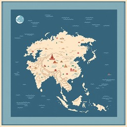 Free Pixelated Asian Continent Image - Pixel, Asia, Map | Download at ...